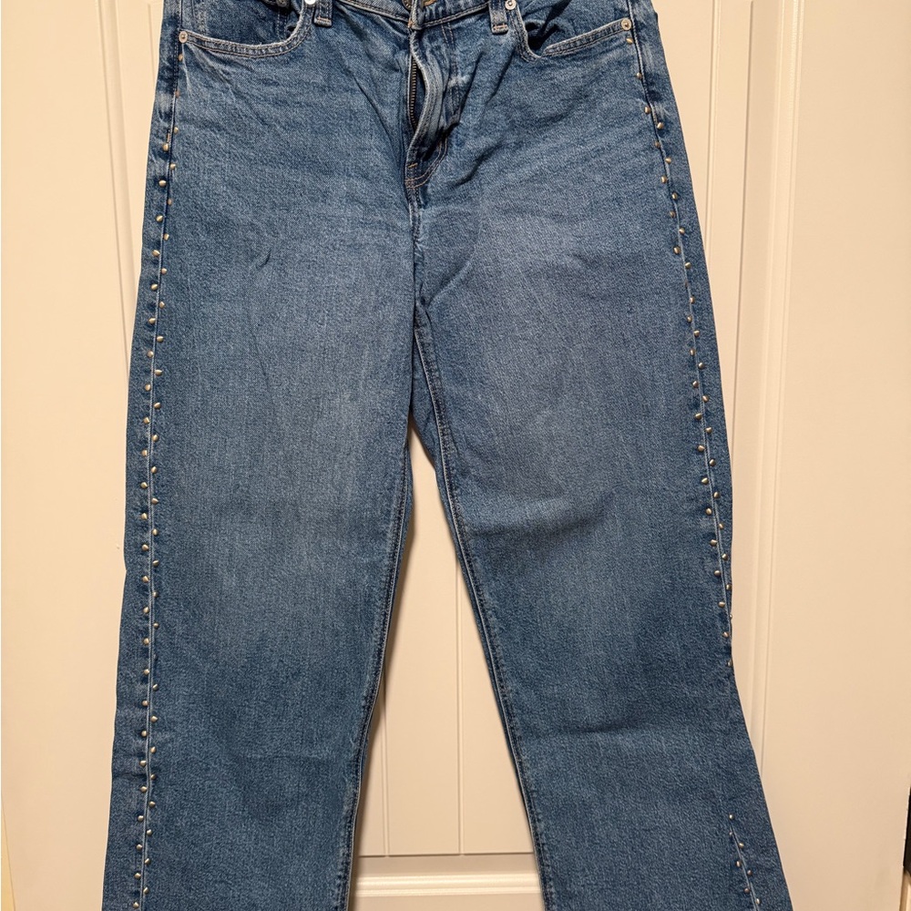 American Eagle Outfitters Blue Straight Leg Jeans